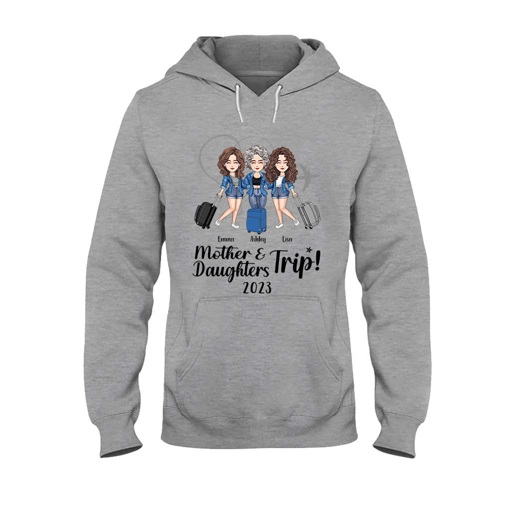 Mother Daughter Trip - Personalized Mother's Day Mother T-shirt And Hoodie