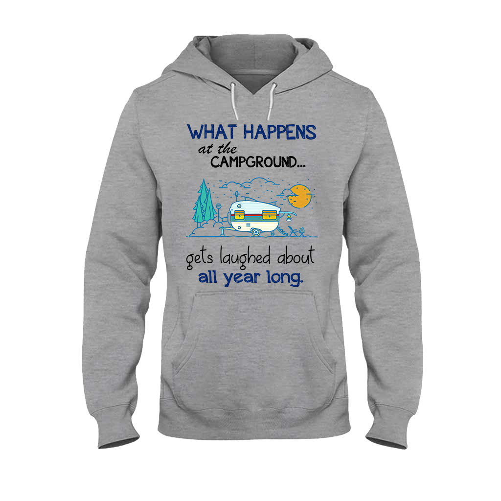 What Happens At The Campground - Camping T-shirt and Hoodie 112021