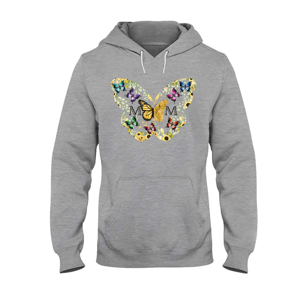 Mom Butterfly - Personalized Mother T-shirt and Hoodie