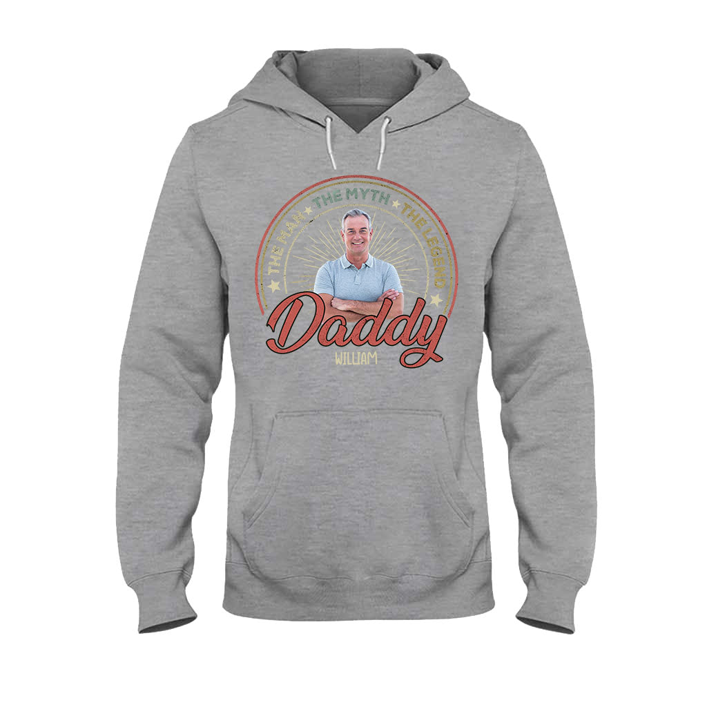 The Man The Myth The Legend - Gift for dad, grandpa - Personalized T-shirt And Hoodie