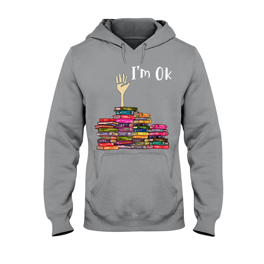 I'm OK - Book T-shirt And Hoodie 072021