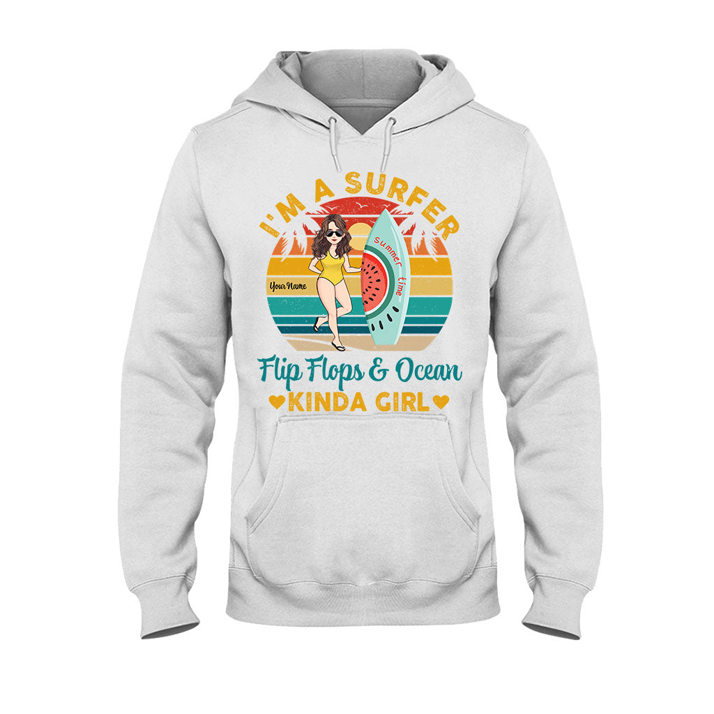 I'm A Flip Flops - Personalized Surfing T-shirt and Hoodie