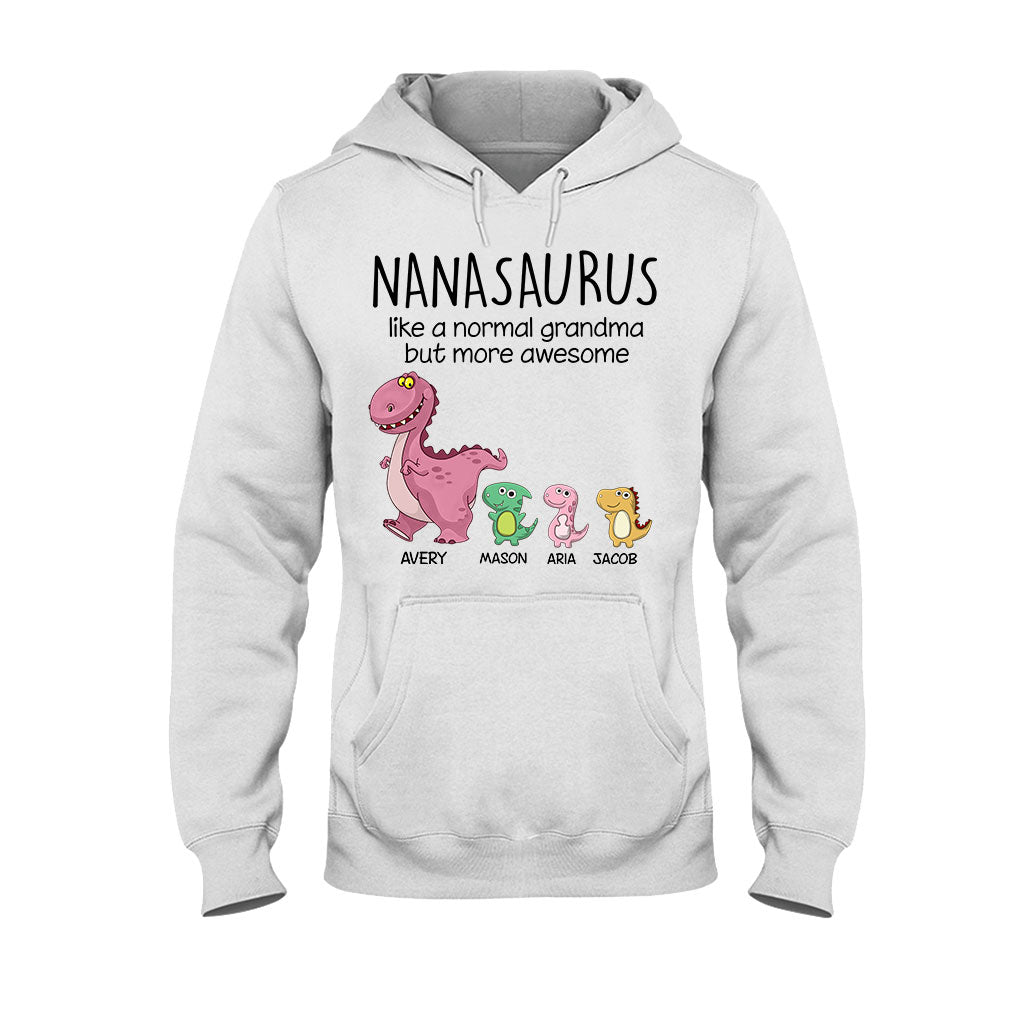 Grandmasaurus - Personalized Mother's day Grandma T-shirt and Hoodie