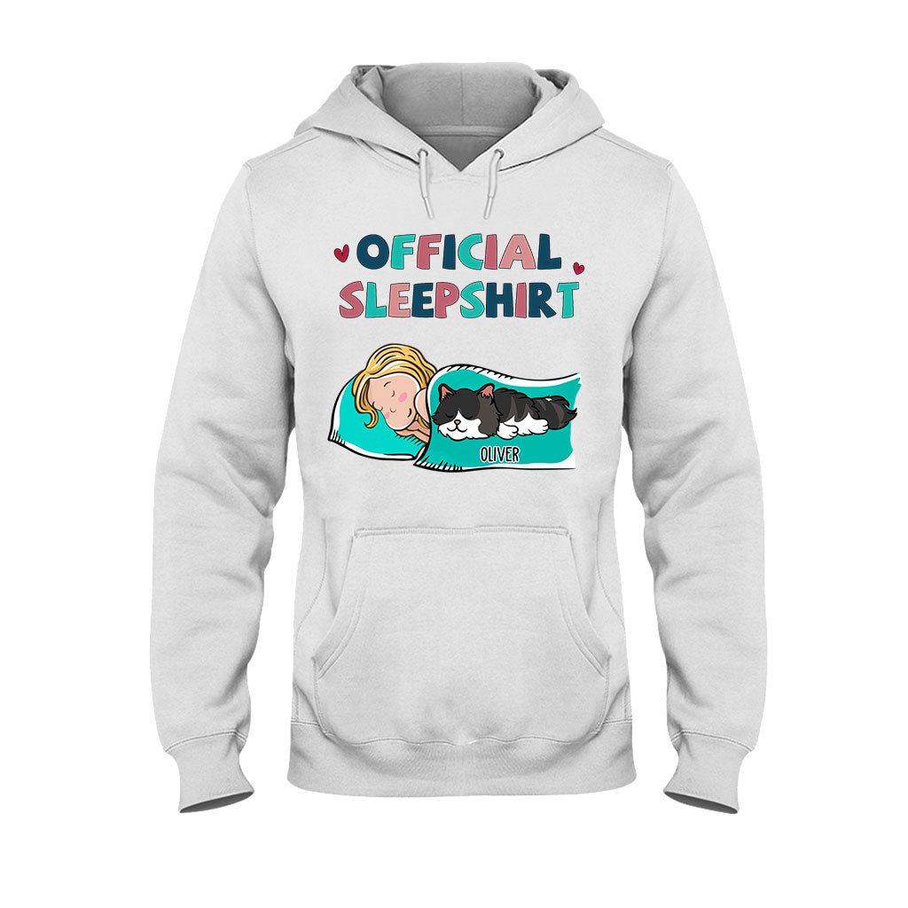 Cat Official Sleepshirt - Personalized Cat T-shirt and Hoodie