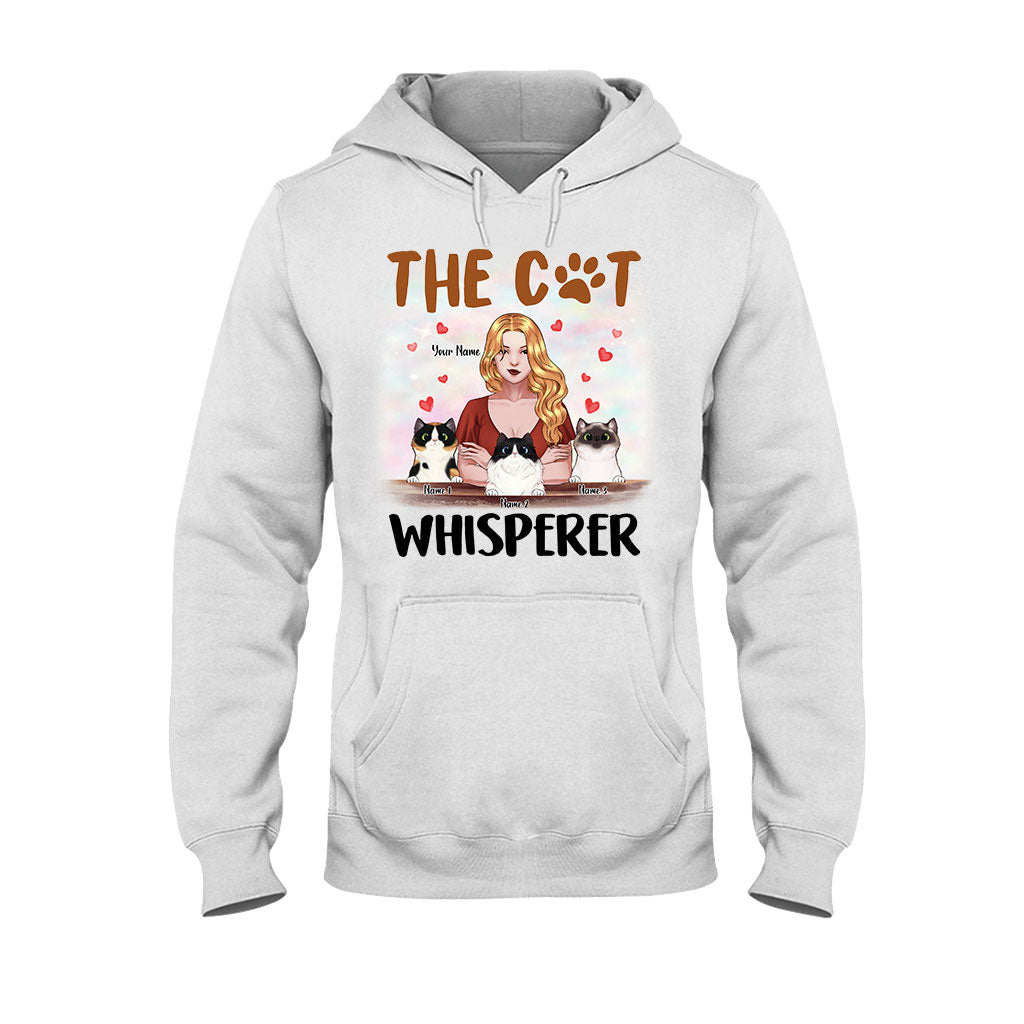 The Cat Whisperer - Personalized Mother's Day Cat T-shirt and Hoodie