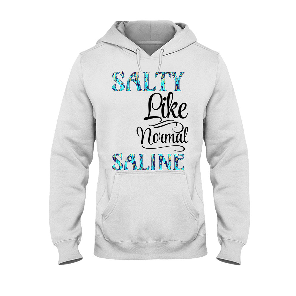 Salty Saline - Nurse Personalized T-shirt And Hoodie