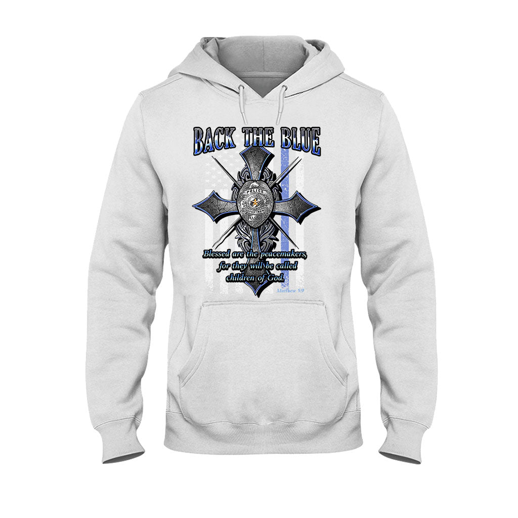 Blue Line - Police Officer T-shirt And Hoodie 0621