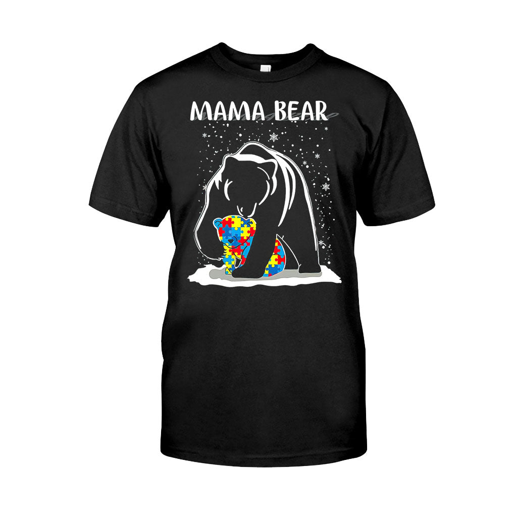 Mama Bear - Autism Awareness T-shirt and Hoodie 112021