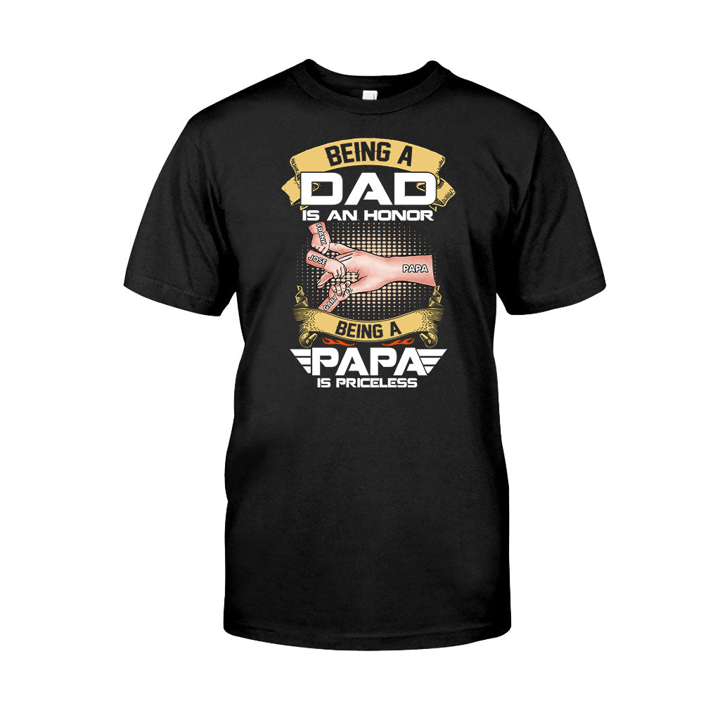 Disover Priceless Papa - Personalized Grandpa T-shirt and Hoodie