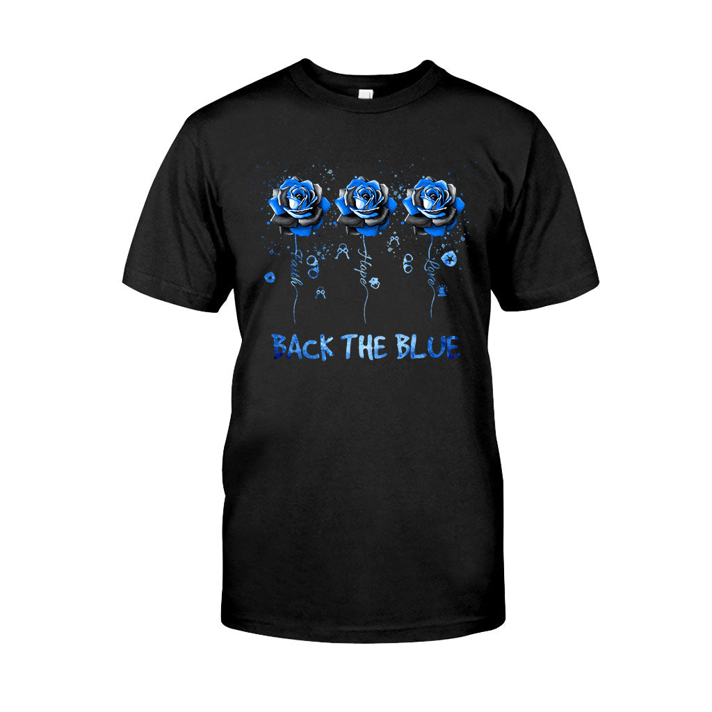 Blue Roses - Police Officer T-shirt And Hoodie 062021