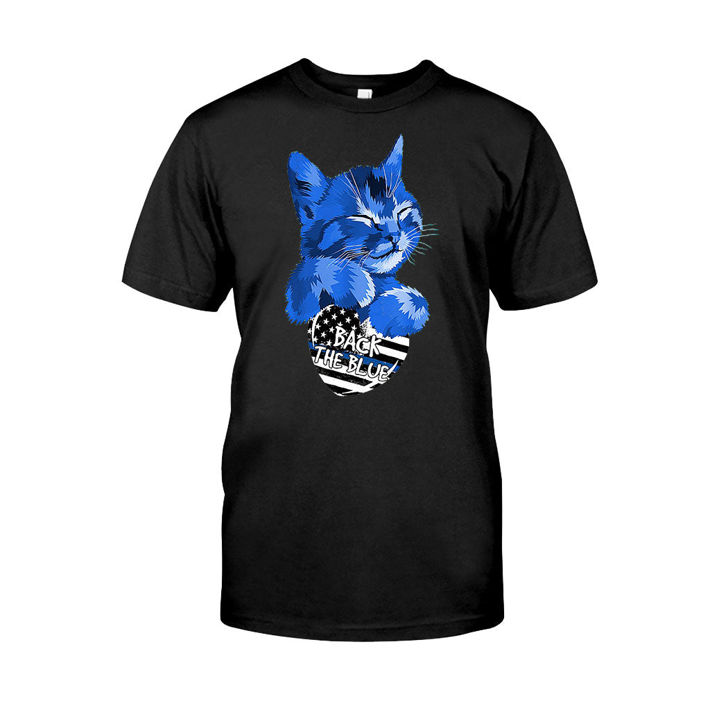 Blue Cat - Police Officer T-shirt And Hoodie 062021