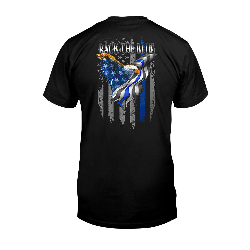 Blue Line - Police Officer T-shirt And Hoodie 0621