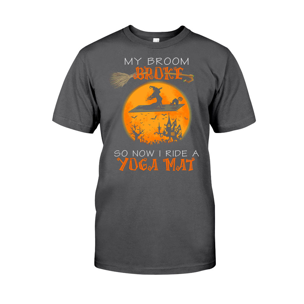 My Broom Broke Halloween T-shirt And Hoodie 092021