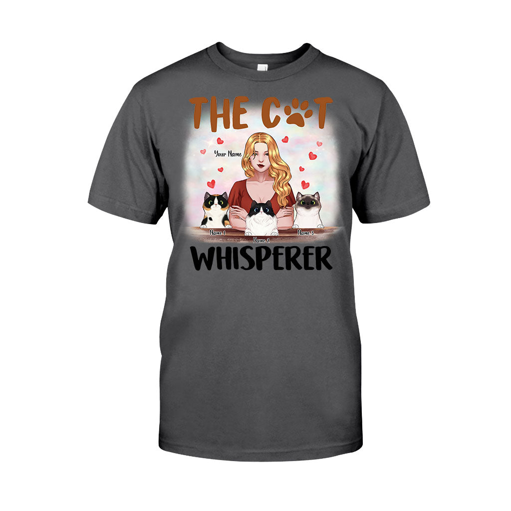 The Cat Whisperer - Personalized Mother's Day Cat T-shirt and Hoodie