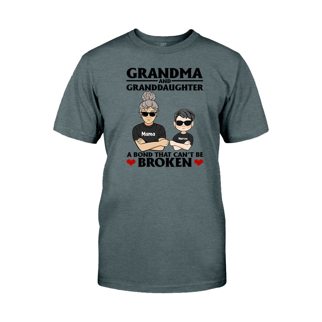 A Bond That Can't Be Broken - Personalized Grandma T-shirt and Hoodie