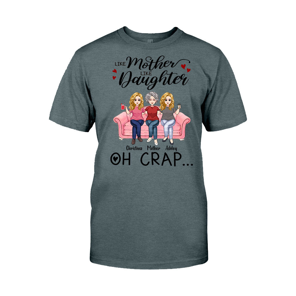 Like Mother Like Daughter - Personalized Mother's Day Mother T-shirt and Hoodie