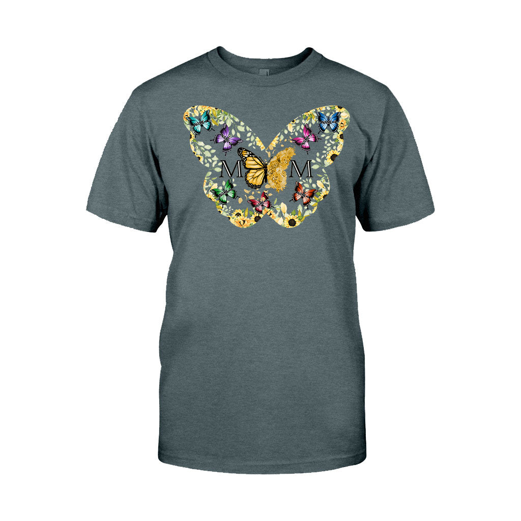 Mom Butterfly - Personalized Mother T-shirt and Hoodie