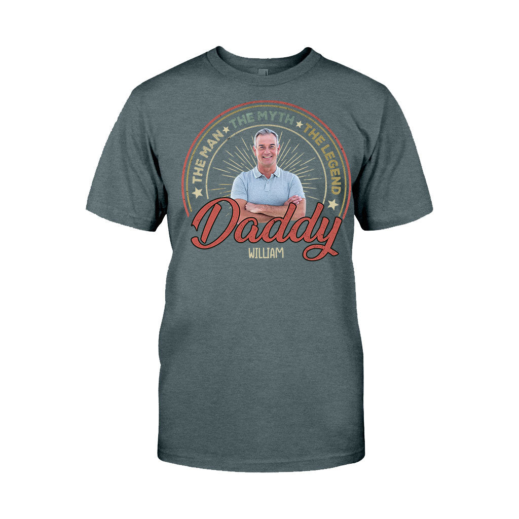 The Man The Myth The Legend - Gift for dad, grandpa - Personalized T-shirt And Hoodie