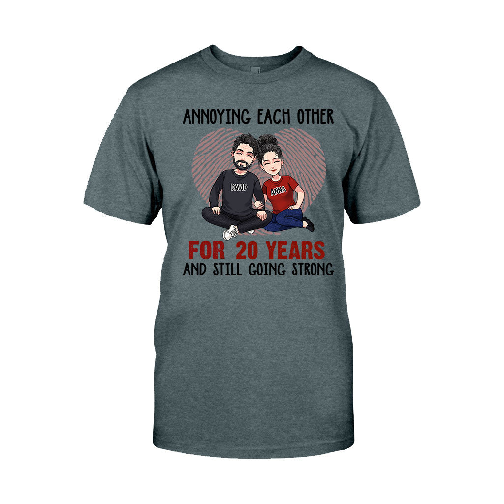 Annoying Each Other For Many Years - Personalized Husband And Wife T-shirt and Hoodie