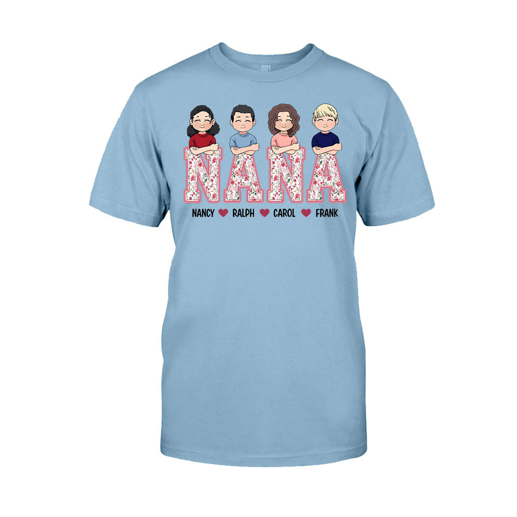 Nana Life - Personalized Mother's Day Grandma T-shirt and Hoodie