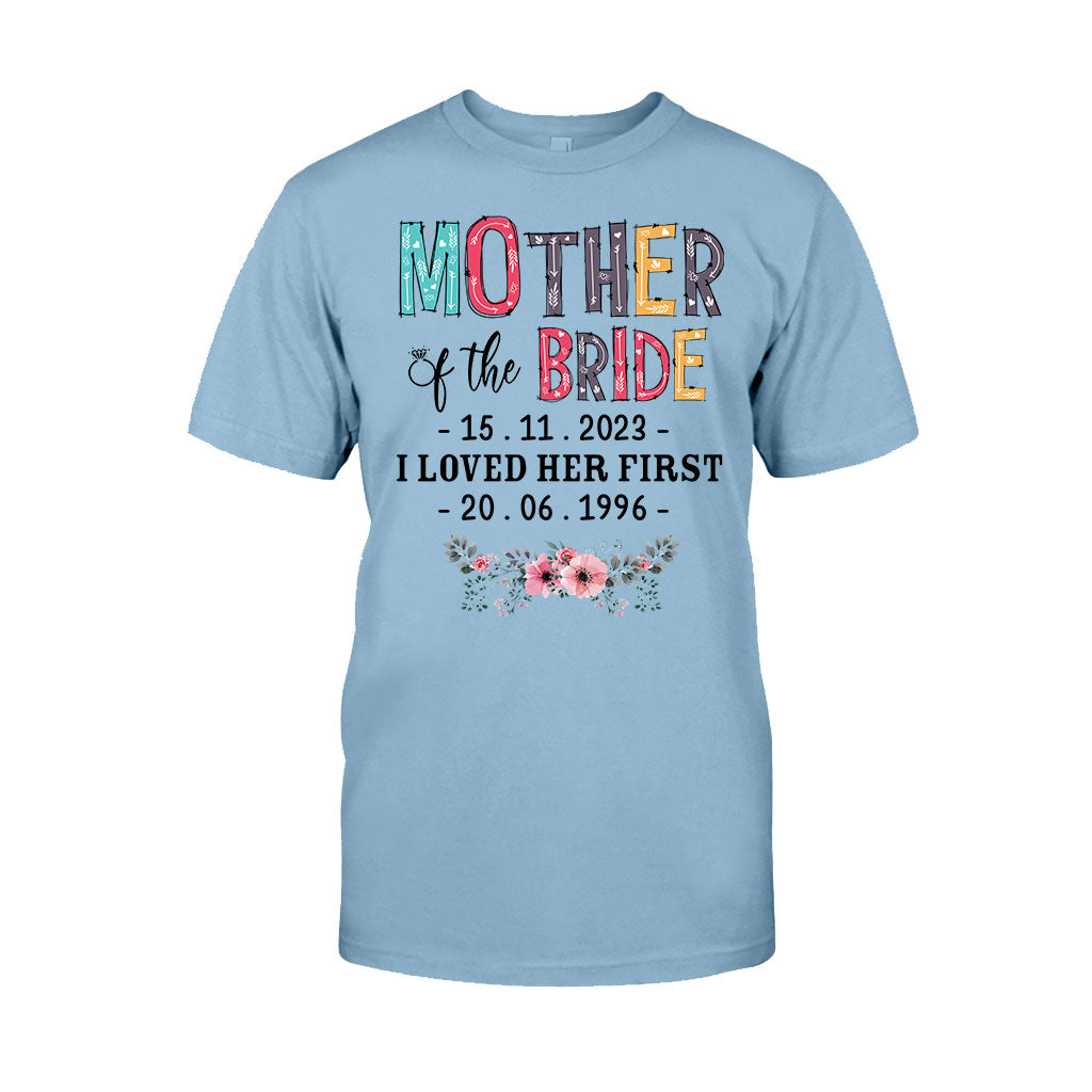 Mother Of The Bride - Personalized Mother's Day Mother T-shirt and Hoodie