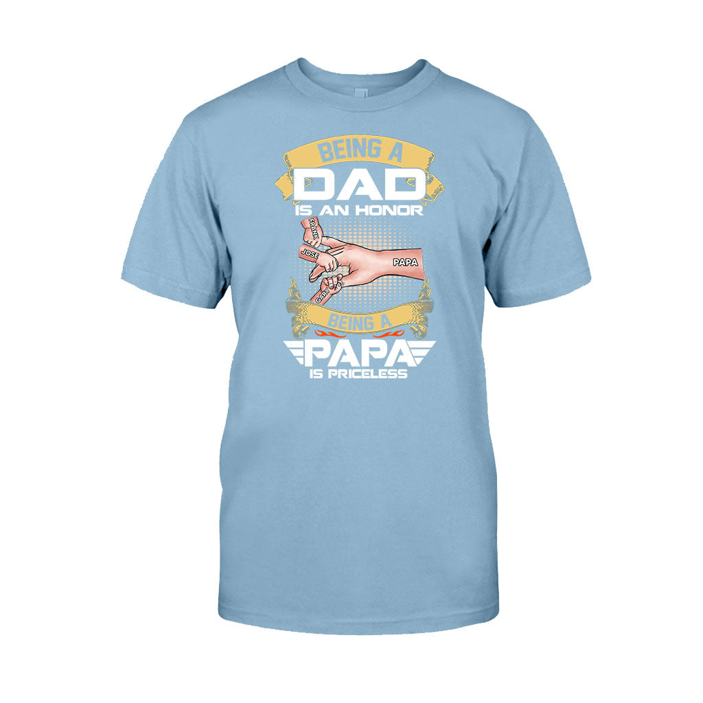 Priceless Papa - Personalized Grandpa T-shirt and Hoodie
