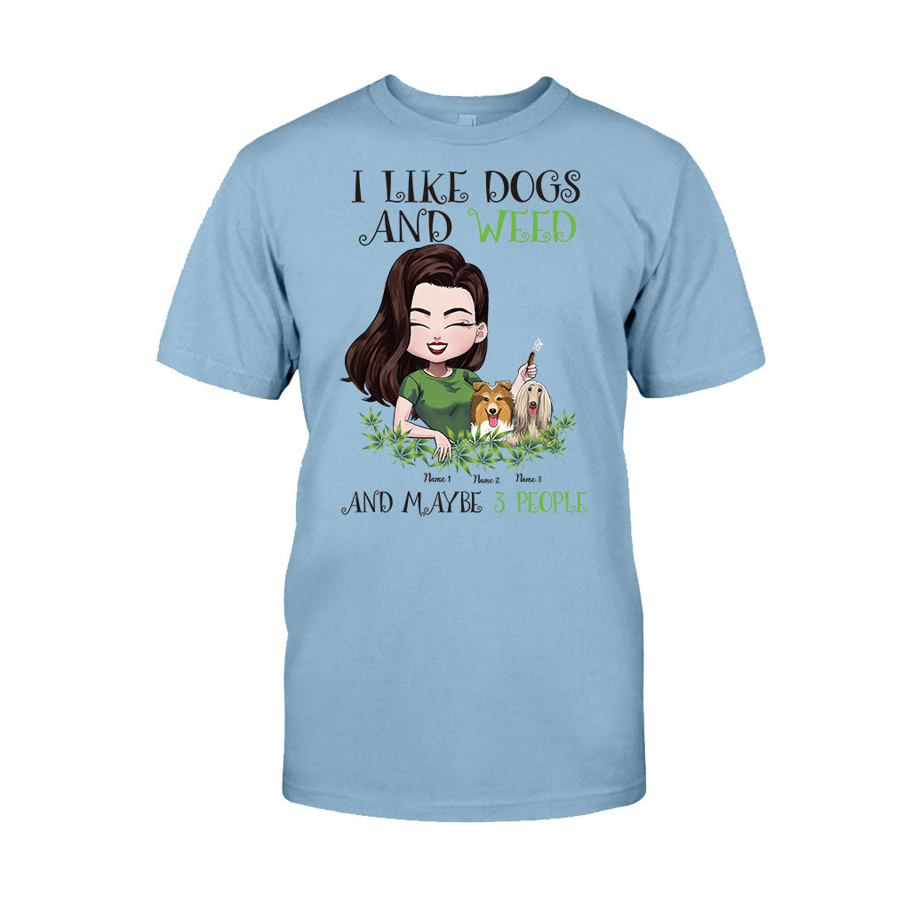 I Like Dogs - Personalized Dog T-shirt and Hoodie