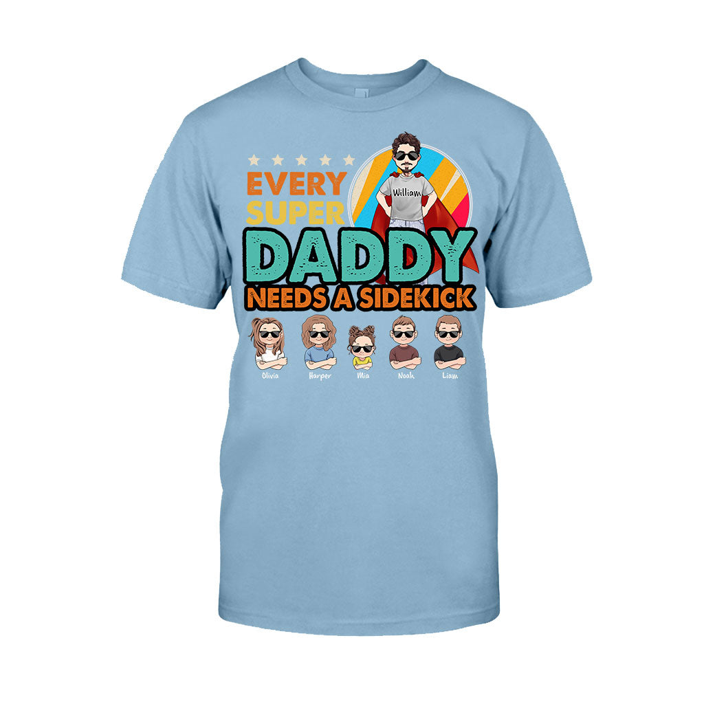 Super Dad Super Hero - Gift for dad, grandpa, uncle, brother - Personalized T-shirt And Hoodie