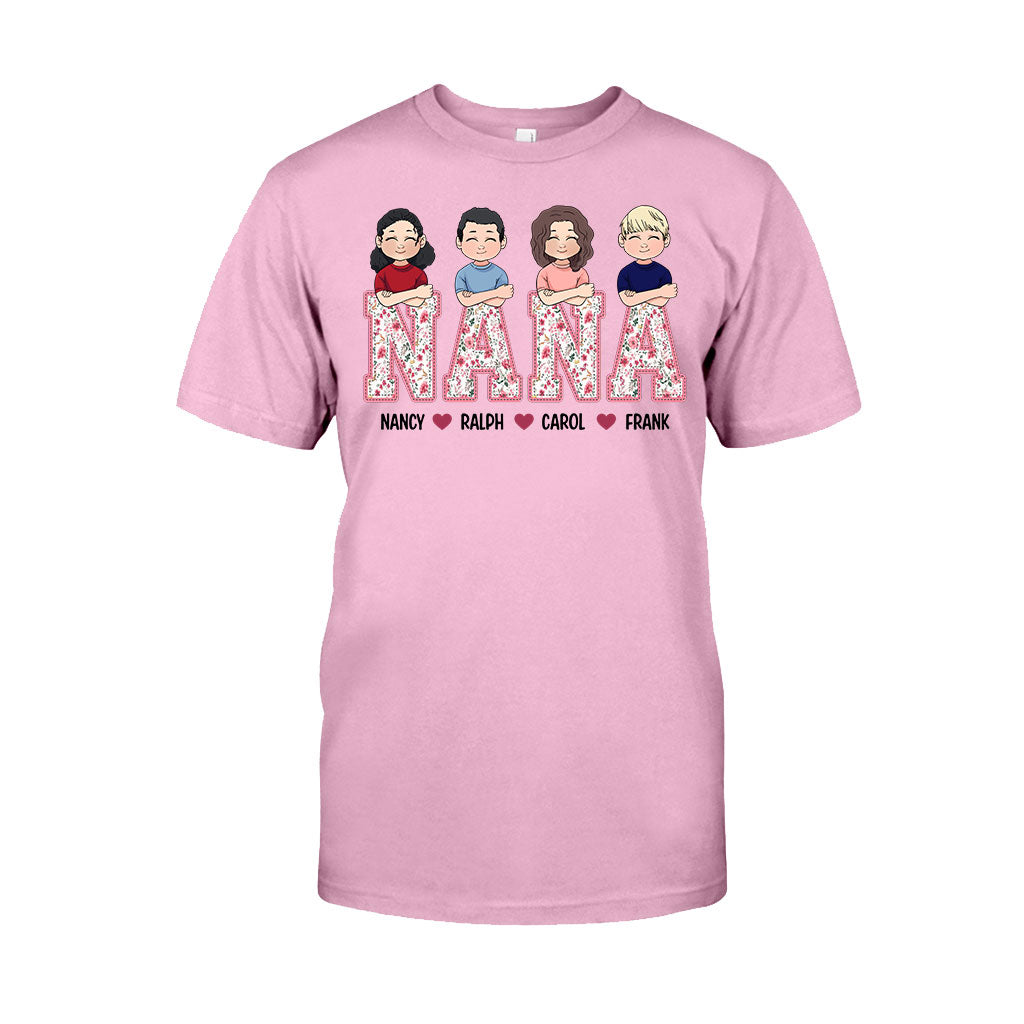 Nana Life - Personalized Mother's Day Grandma T-shirt and Hoodie