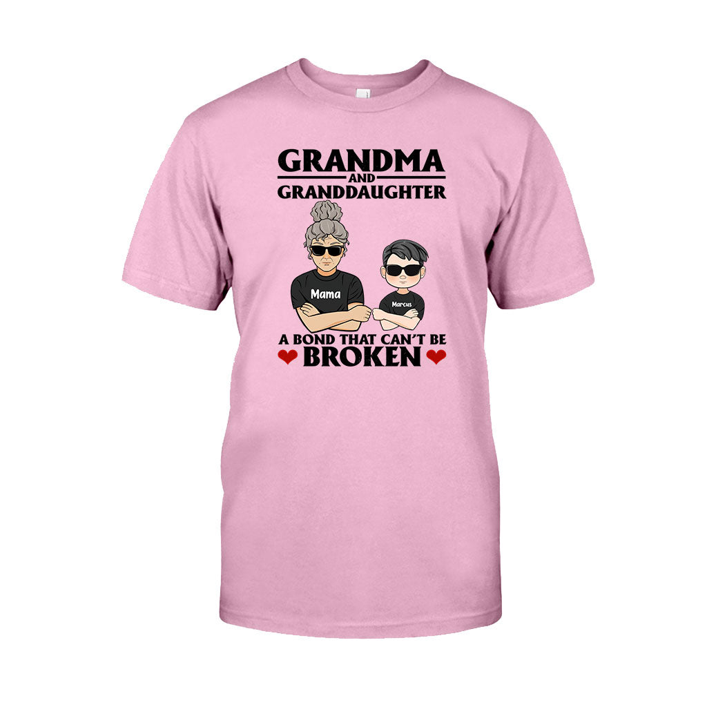 A Bond That Can't Be Broken - Personalized Grandma T-shirt and Hoodie