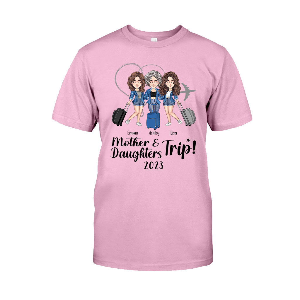 Mother Daughter Trip - Personalized Mother's Day Mother T-shirt And Hoodie