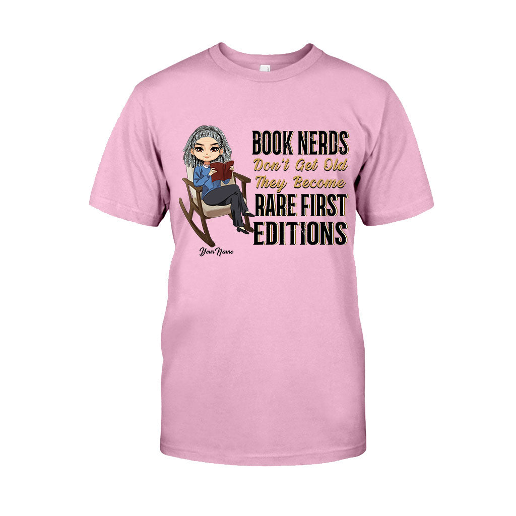 Book Nerds Don't Get Old - Personalized T-shirt and Hoodie