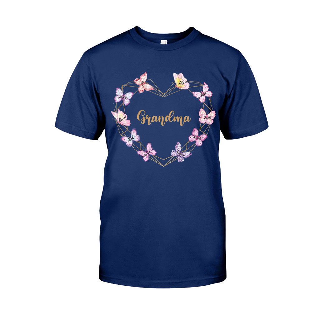 Grandma Mama - Personalized Mother's Day Grandma T-shirt and Hoodie