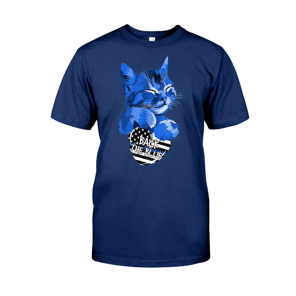 Blue Cat - Police Officer T-shirt And Hoodie 062021