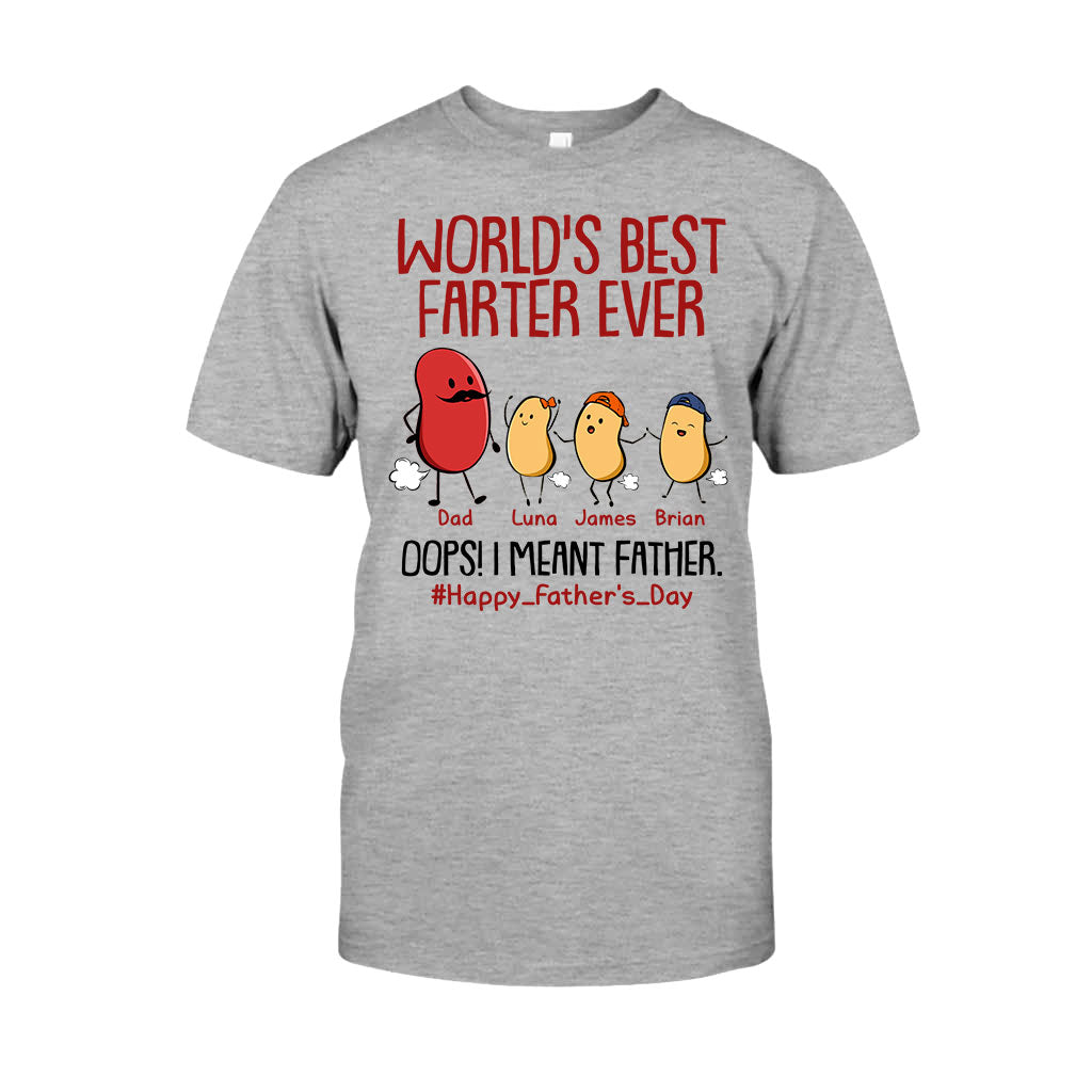 Best Farter Ever - Personalized Father T-shirt and Hoodie