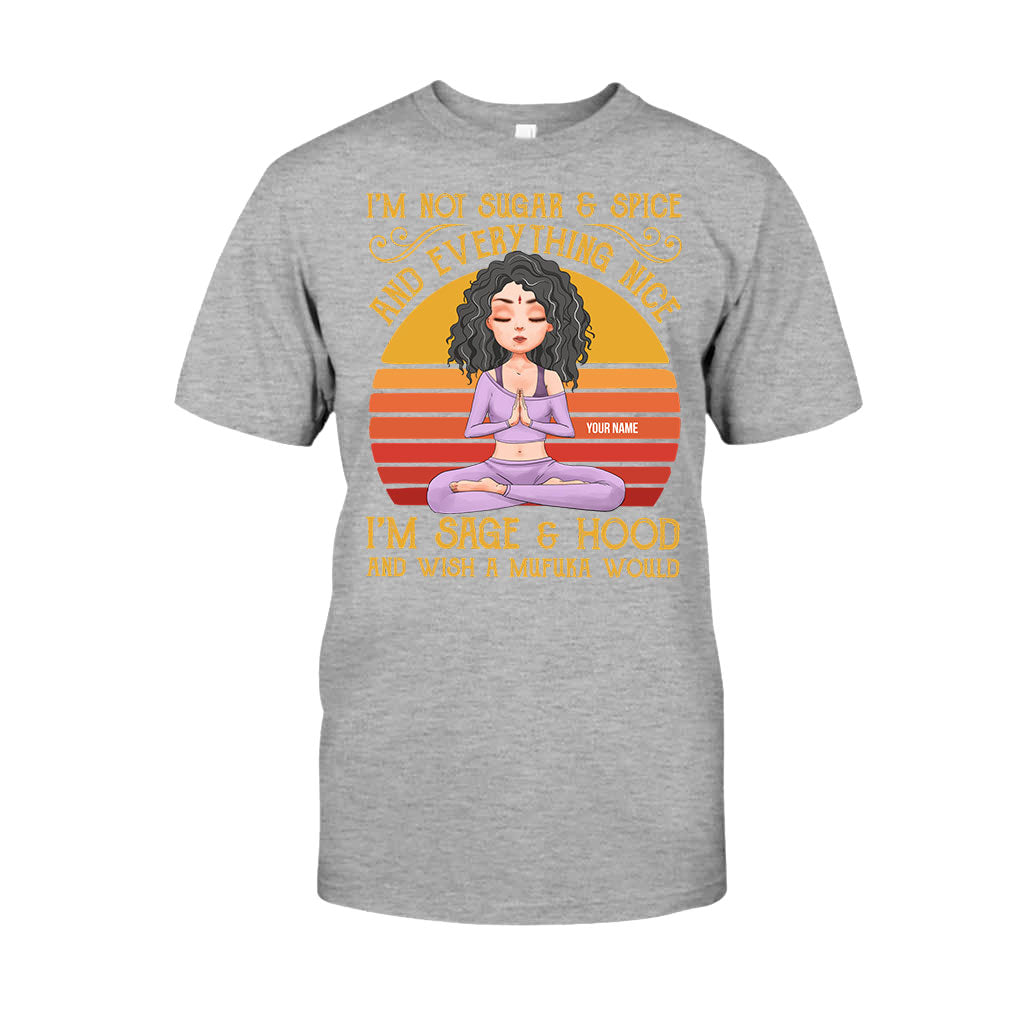 I'm Sage And Hood - Personalized Yoga T-shirt and Hoodie