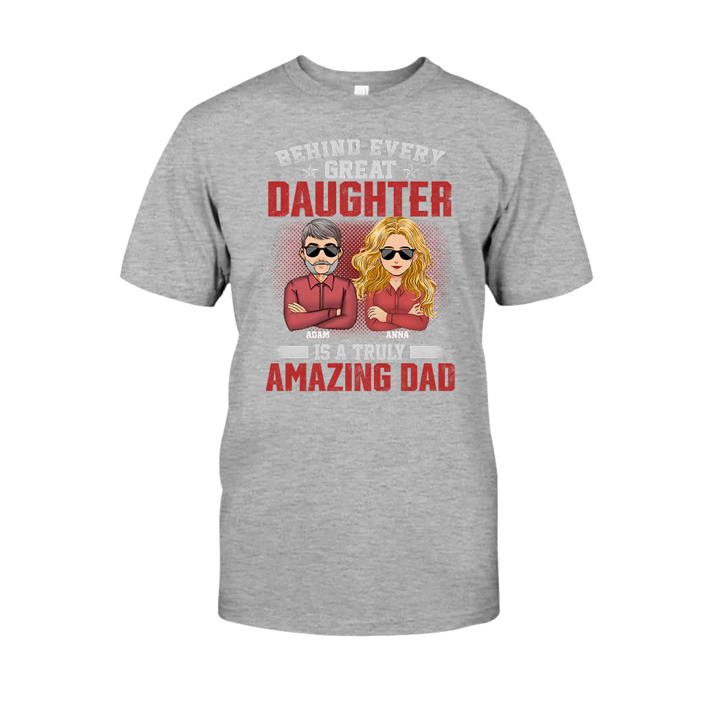 A Truly Amazing Dad - Personalized Father's Day Father T-shirt and Hoodie