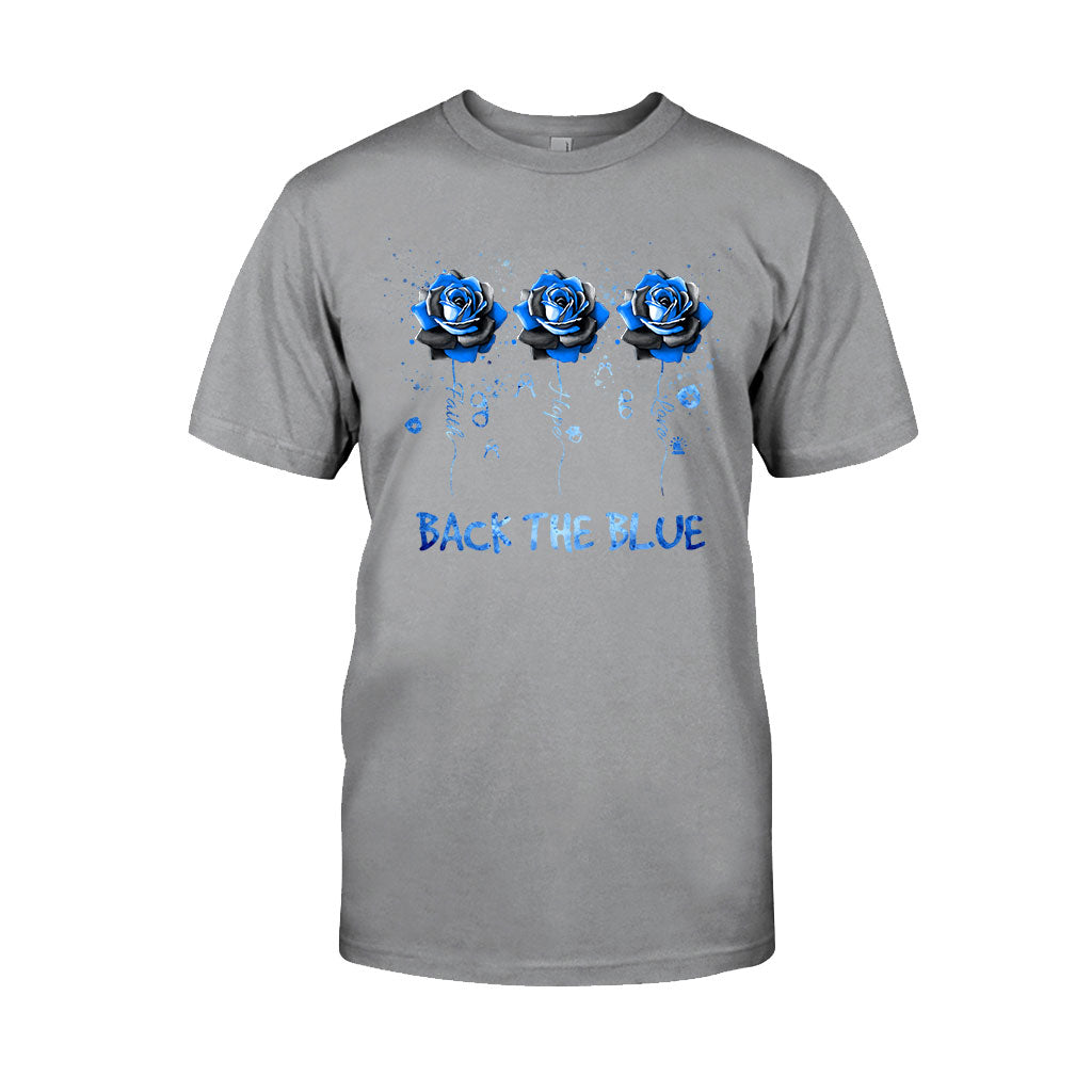 Blue Roses - Police Officer T-shirt And Hoodie 062021