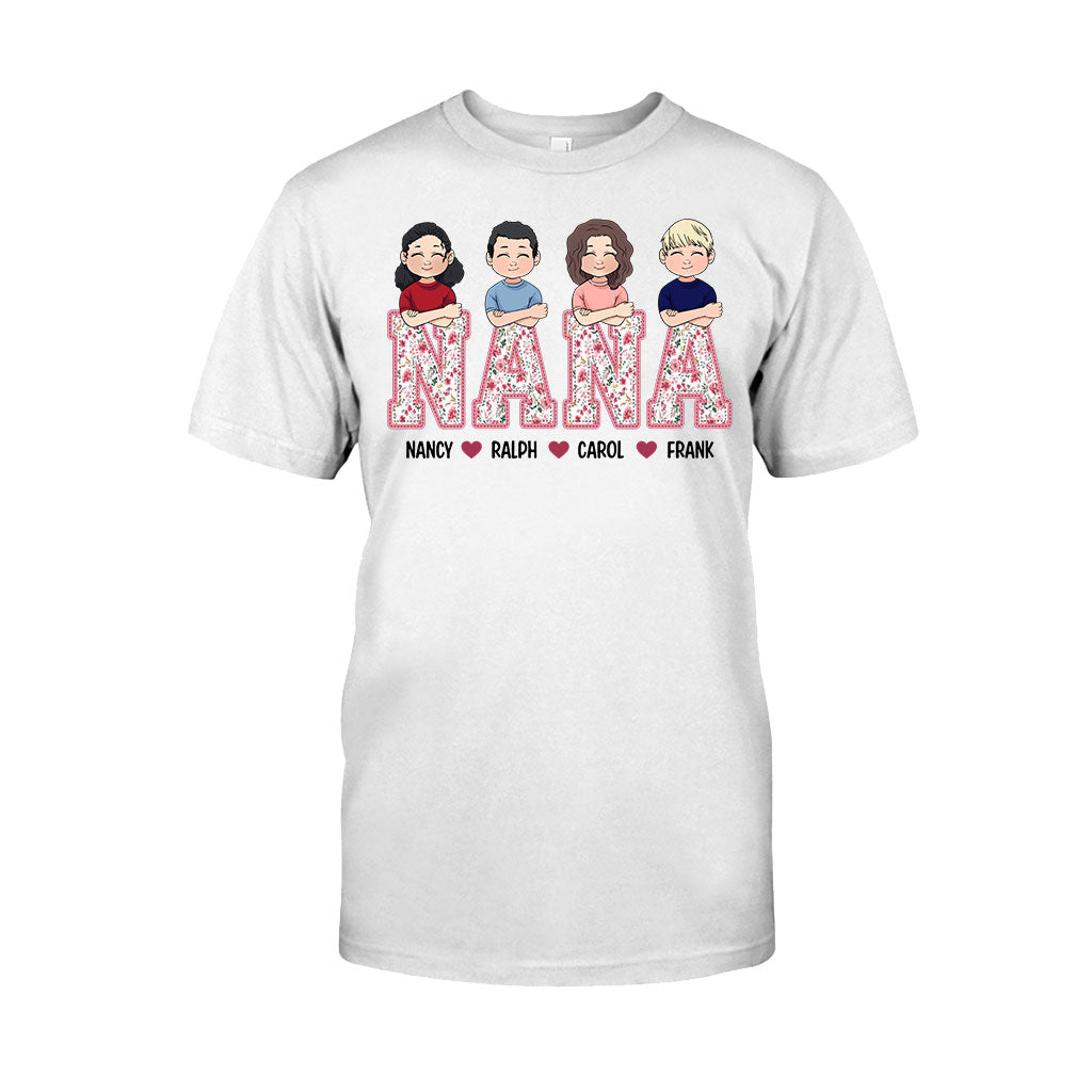 Nana Life - Personalized Mother's Day Grandma T-shirt and Hoodie