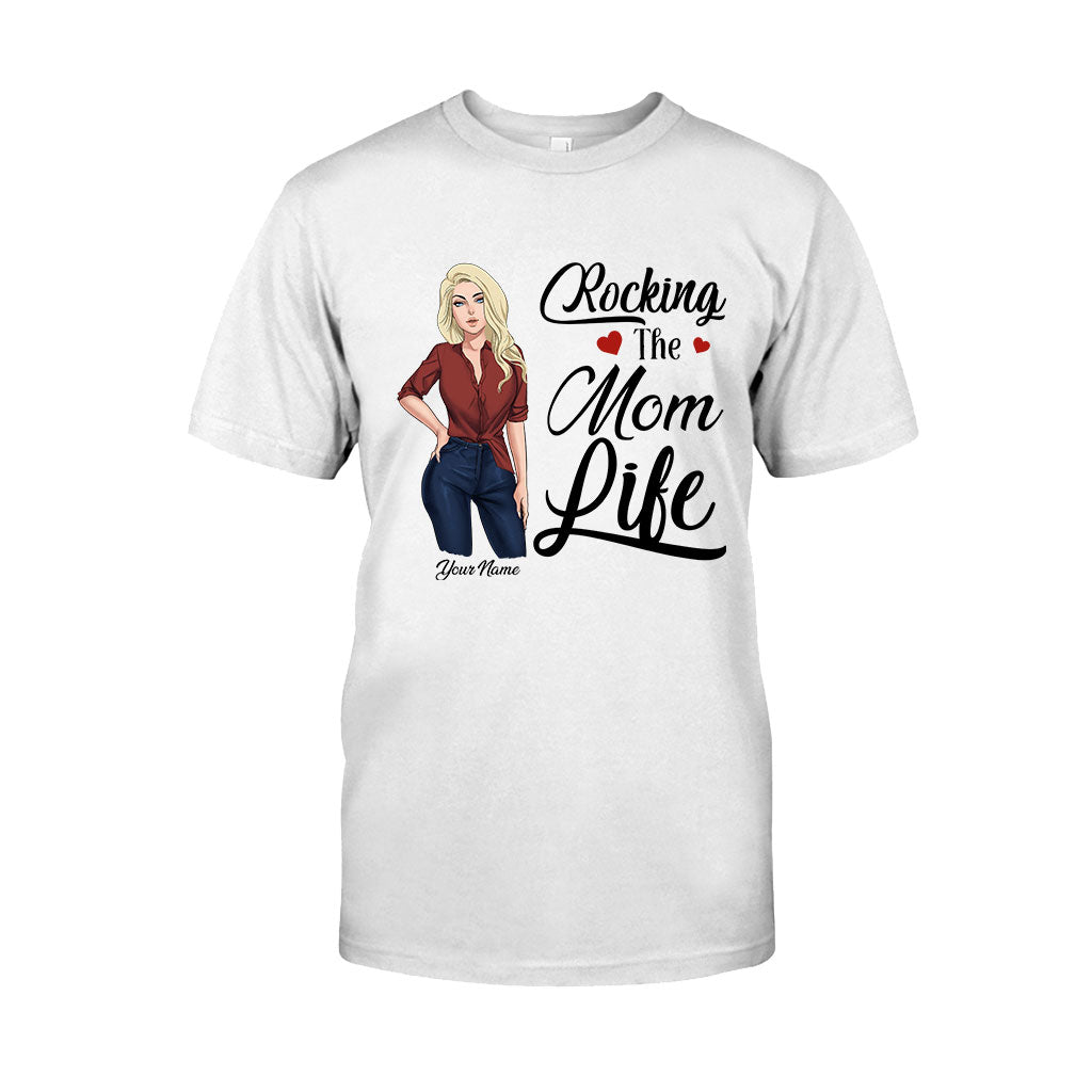 Rocking The Mom Life - Personalized T-shirt and Hoodie