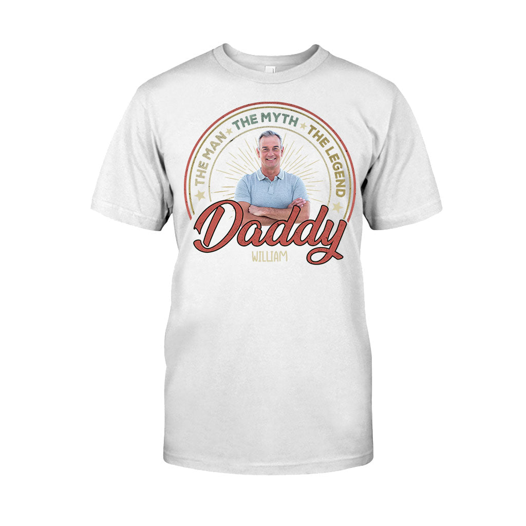 The Man The Myth The Legend - Gift for dad, grandpa - Personalized T-shirt And Hoodie