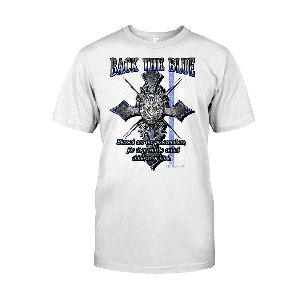 Blue Line - Police Officer T-shirt And Hoodie 0621