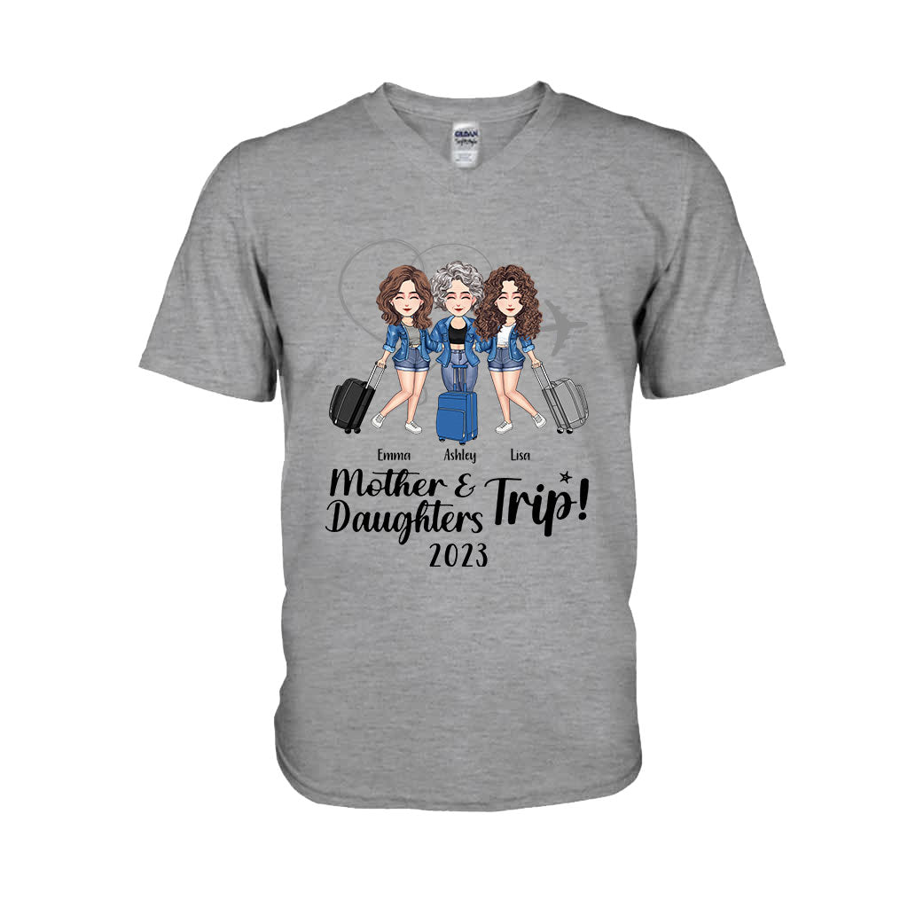 Mother Daughter Trip - Personalized Mother's Day Mother T-shirt And Hoodie