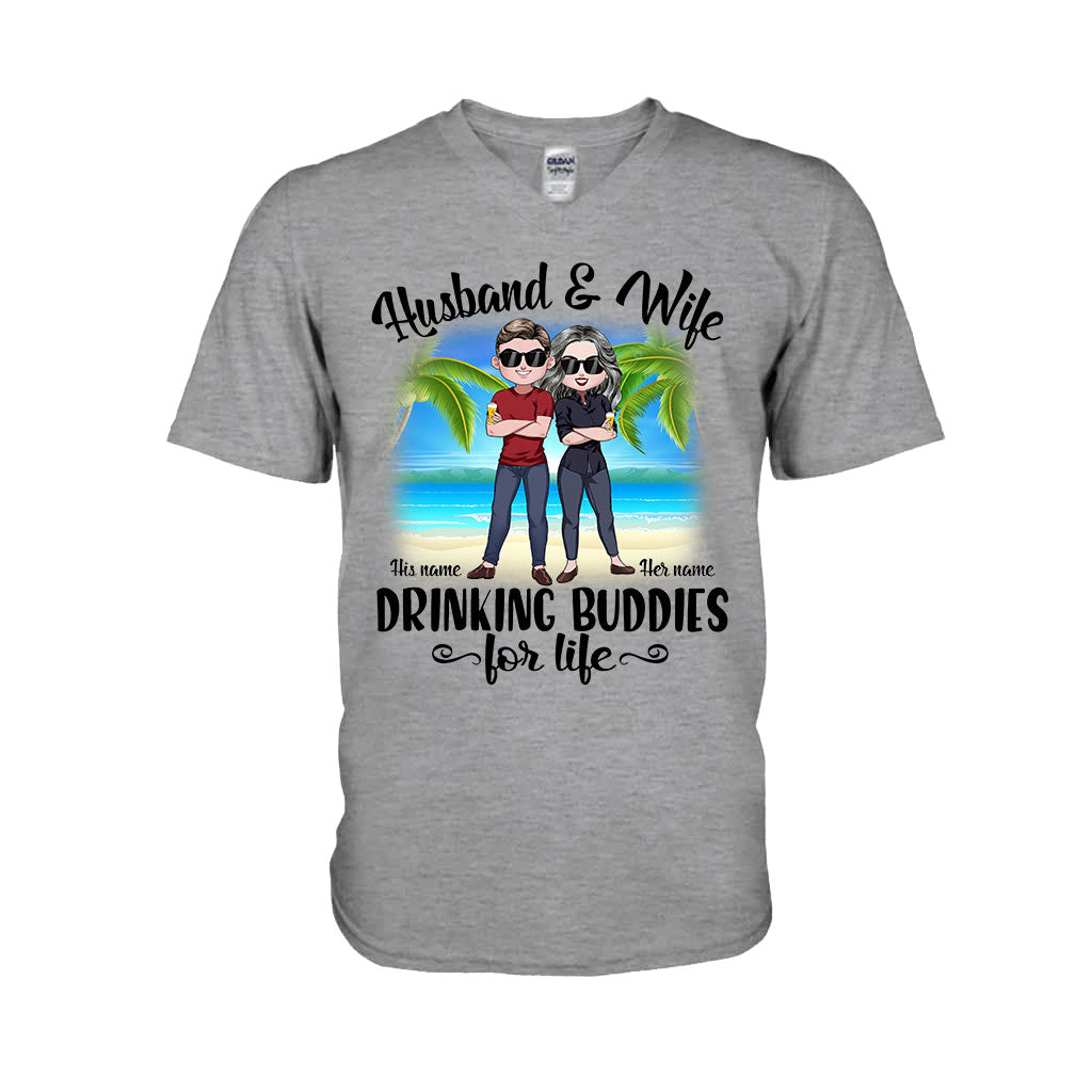 Husband And Wife - Personalized Couple T-shirt and Hoodie