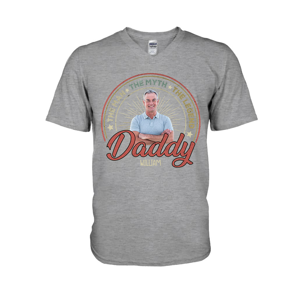 The Man The Myth The Legend - Gift for dad, grandpa - Personalized T-shirt And Hoodie