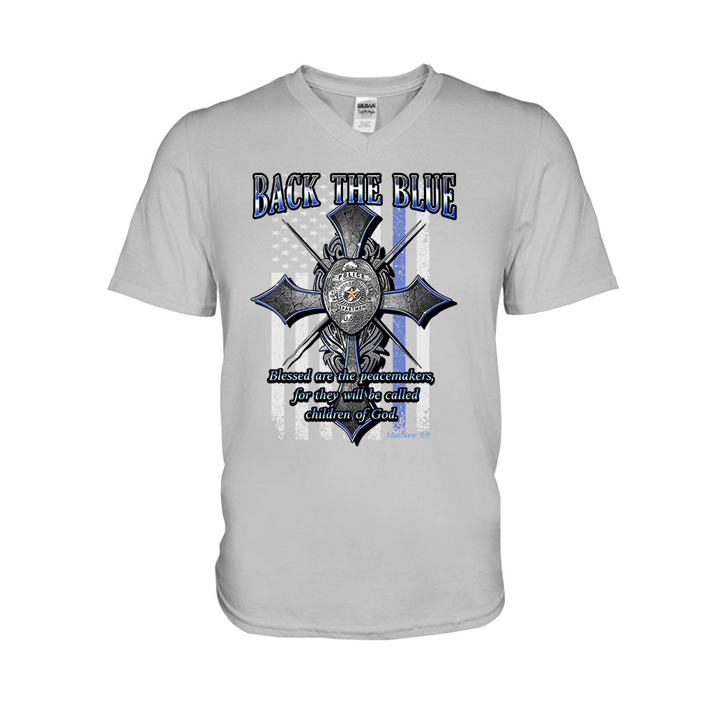 Blue Line - Police Officer T-shirt And Hoodie 0621