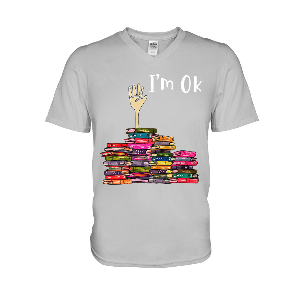 I'm OK - Book T-shirt And Hoodie 072021