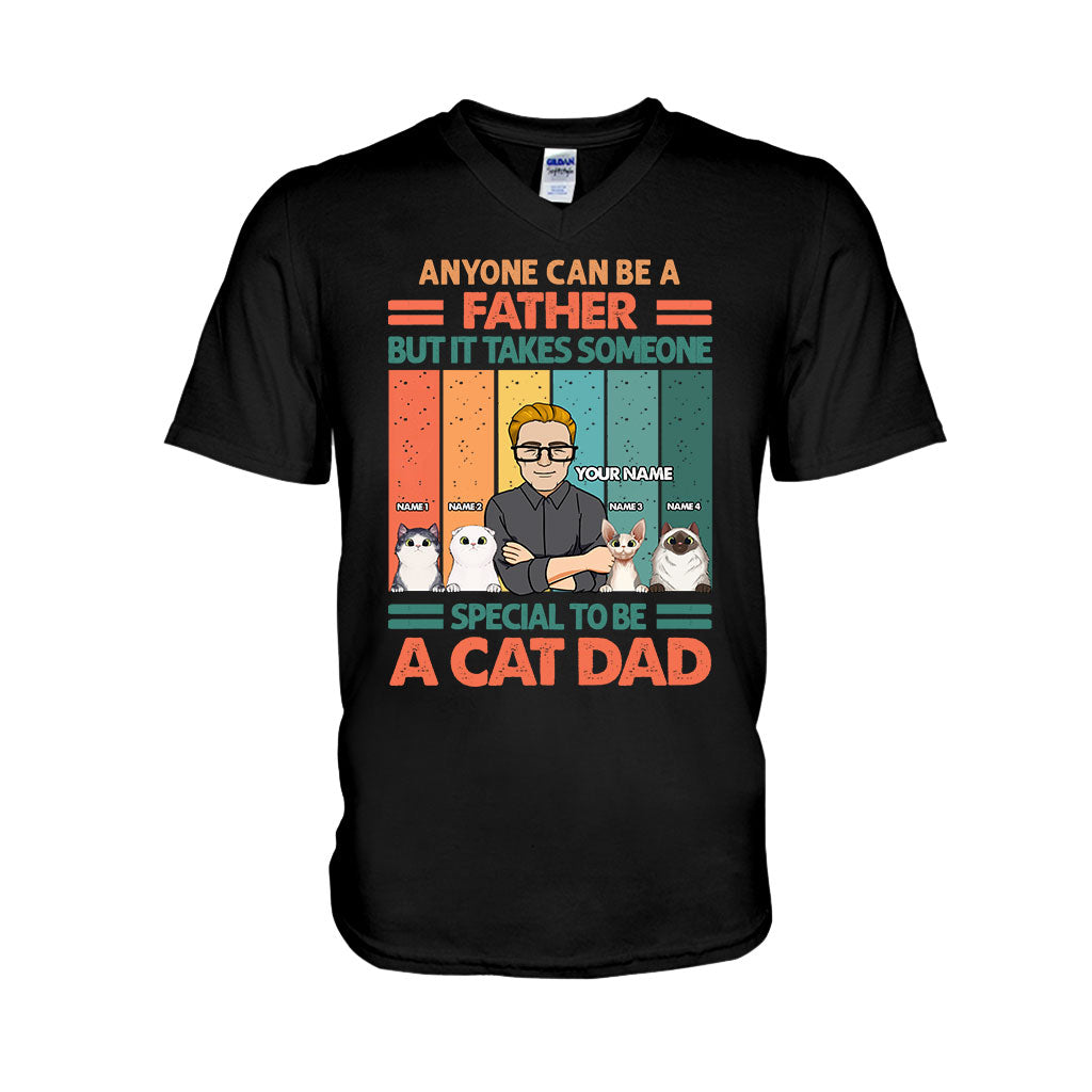 Someone Special To Be A Catdad - Personalized Father's Day T-shirt and Hoodie