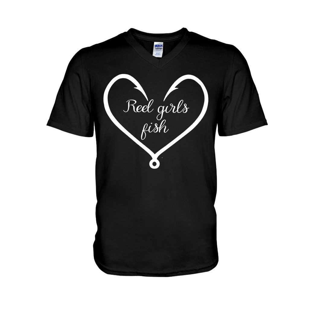 Reel Girl Fish - T-shirt and Hoodie 112021