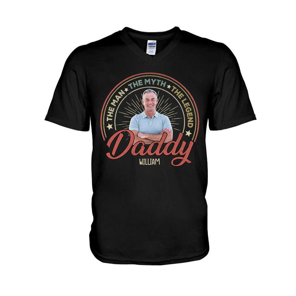 The Man The Myth The Legend - Gift for dad, grandpa - Personalized T-shirt And Hoodie